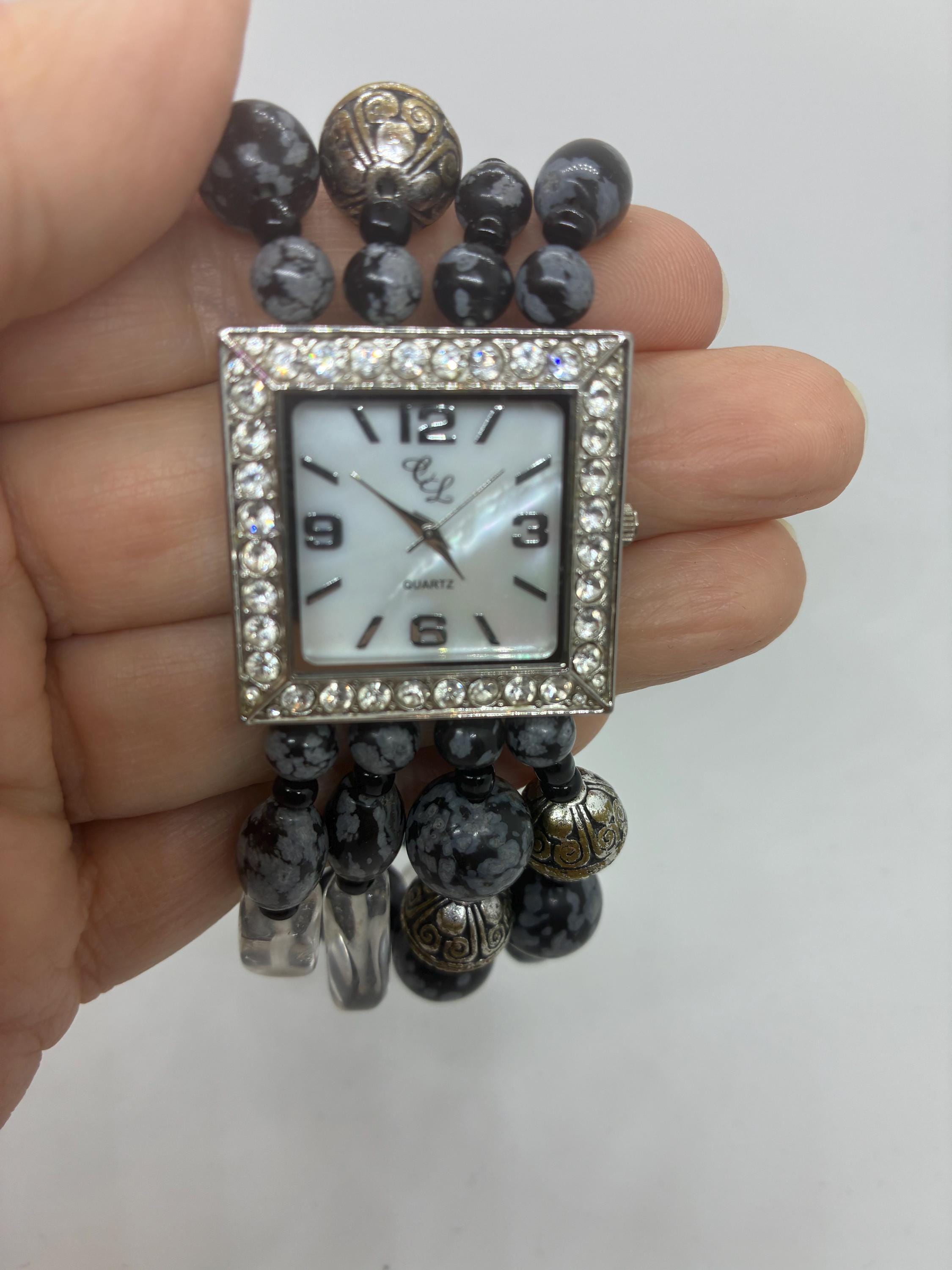 Colleen Lopez Heart and Pearl Silverplated Watch Colleen Lopez Silver Watch Purple Mother of | Mercari main image 2