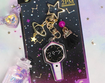 2PM Lightstick Keychain – Kpop Lanyard Charm