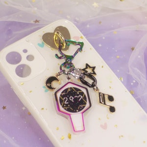 2PM Schlüsselanhänger / Kpop mini Leuchtstab (KLEIN)