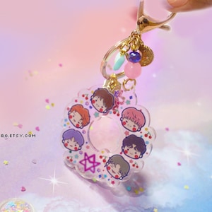ASTRO Chibi Donut Keychain, Kpop Charm