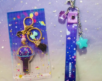 PENTAGON lightstick keychain / acrylic keychain