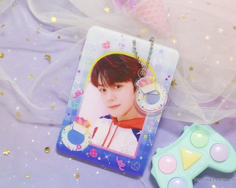 ZB1 Photocard Holder – Zero base one Kpop Merch Acrylic Top Loader Case