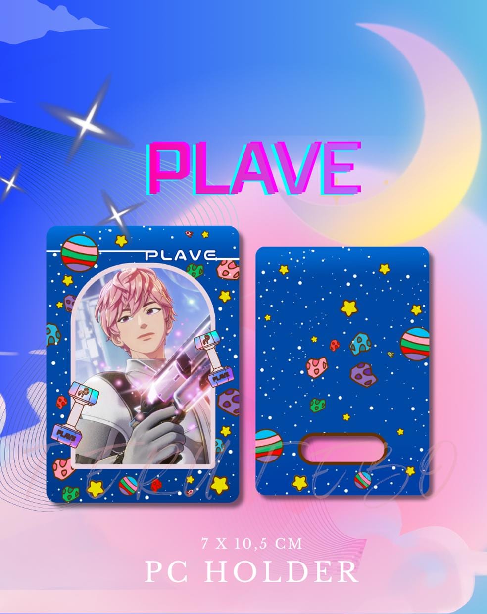 Photocard Holder Plave - Etsy