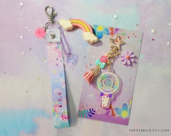 A.C.E Kpop Lightstick Keychain: Acrylic Charm, Lanyard