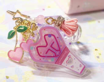 SNSD-sleutelhanger / lichtstok meisjesgeneratie / snsd-sleutelhanger / GG (CHERRY-bedel)