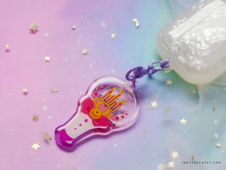 Kpop Lightstick - Kpop-draagtashanger, magisch Halloween-thema sleutelhanger loona dreamcatcher tweemaal rood fluweel - merchandise meidengroep - deel II afbeelding 15