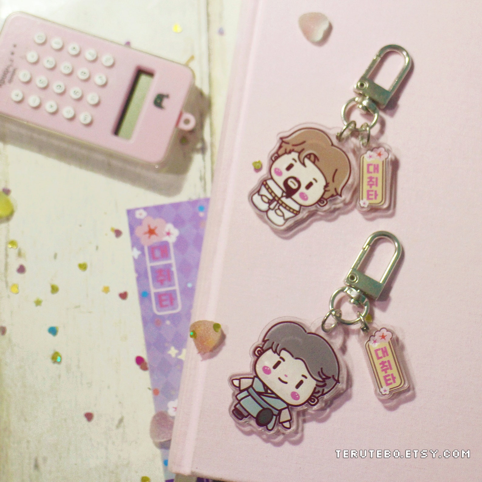 BTS Keychain SET / OT7 Mixtape Charms Agust D Daechwita Etsy