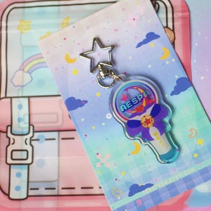 Kpop Lightstick - Kpop-draagtashanger, magisch Halloween-thema sleutelhanger loona dreamcatcher tweemaal rood fluweel - merchandise meidengroep - deel II afbeelding 11