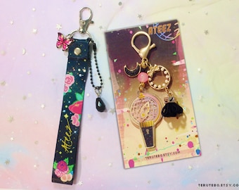 ATEEZ Lightstick Lanyard – K-Pop Fan Gift, Phone Strap Included
