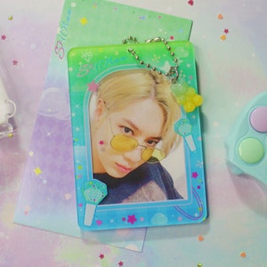 SHINee Fotokartenhalter / PC Fotohalter Deko Kartenetui aus Acryl
