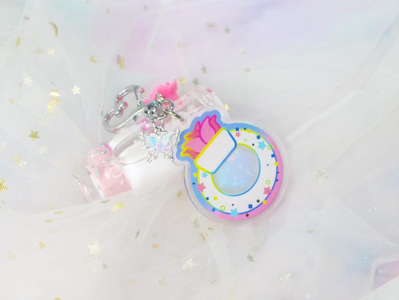 ZERO BASE ONE Keychain / ZB1 phone charms kpop keyring | zerobaseone keyring / kpop car keys hologram deco (Pastel Holographic) Keychain