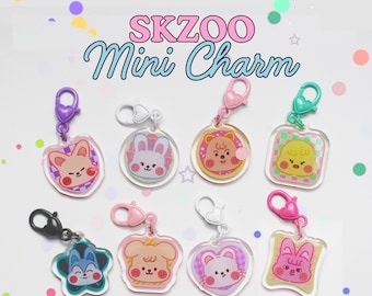 SKZOO keychain - Stray Kids animal chibi bag charm keycring (SMALL)