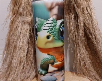 Thermo mug lizard tumbler