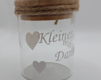 Small jar with lid