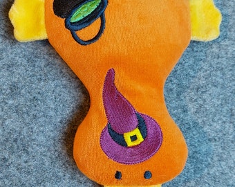 Cute witch duck heat pad filled with grape seeds