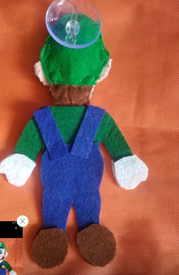 Cartel Deco Feliz Cumple Super Mario Luigi Bros 45cm