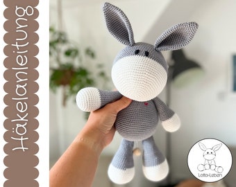 Crochet pattern XXL donkey