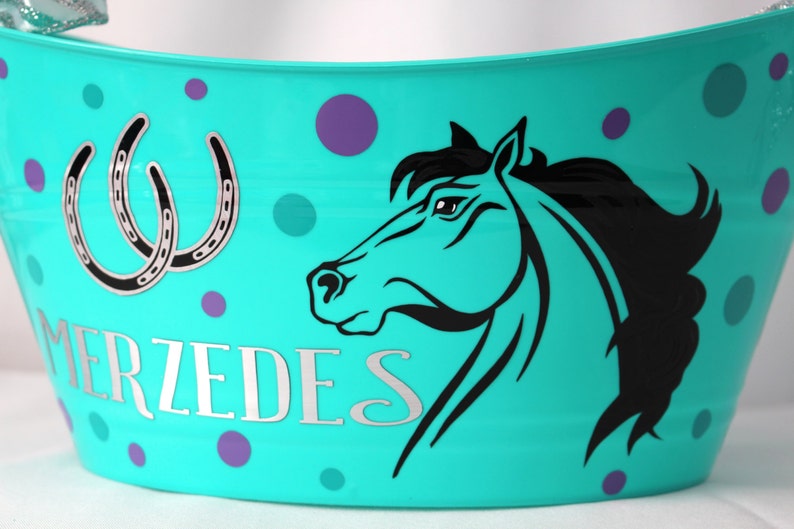 Horse Easter Basket Personalized Storage container Toy Etsy