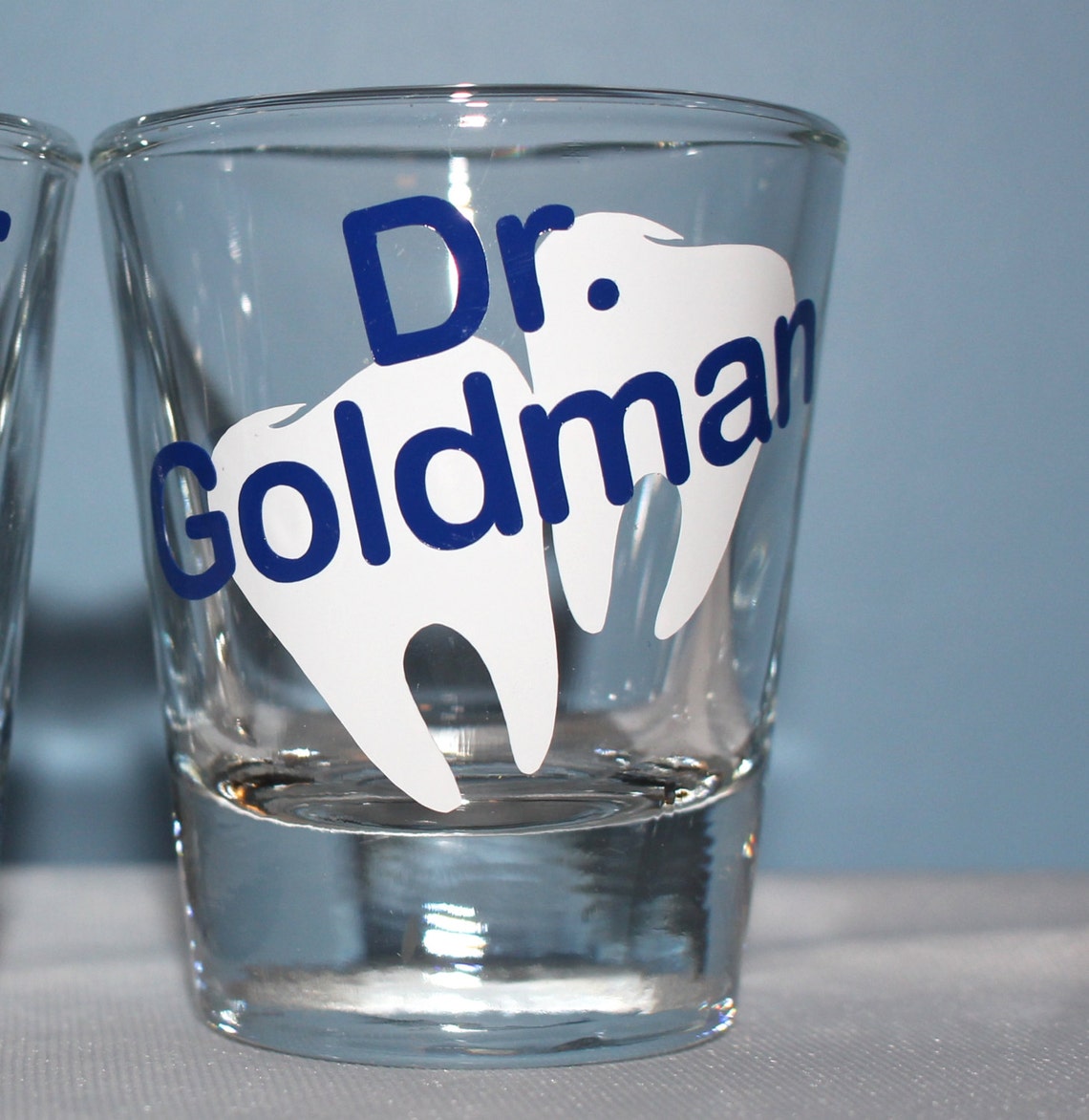 Dentist Shot Glass Dentists Need Shots Too Custom Shot Glass Etsy