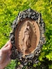 Blessed Our Lady of Guadalupe of natural wood - Free engraving - all sizes - Religious catholic icon Gift ideas for women Christian Wall art 