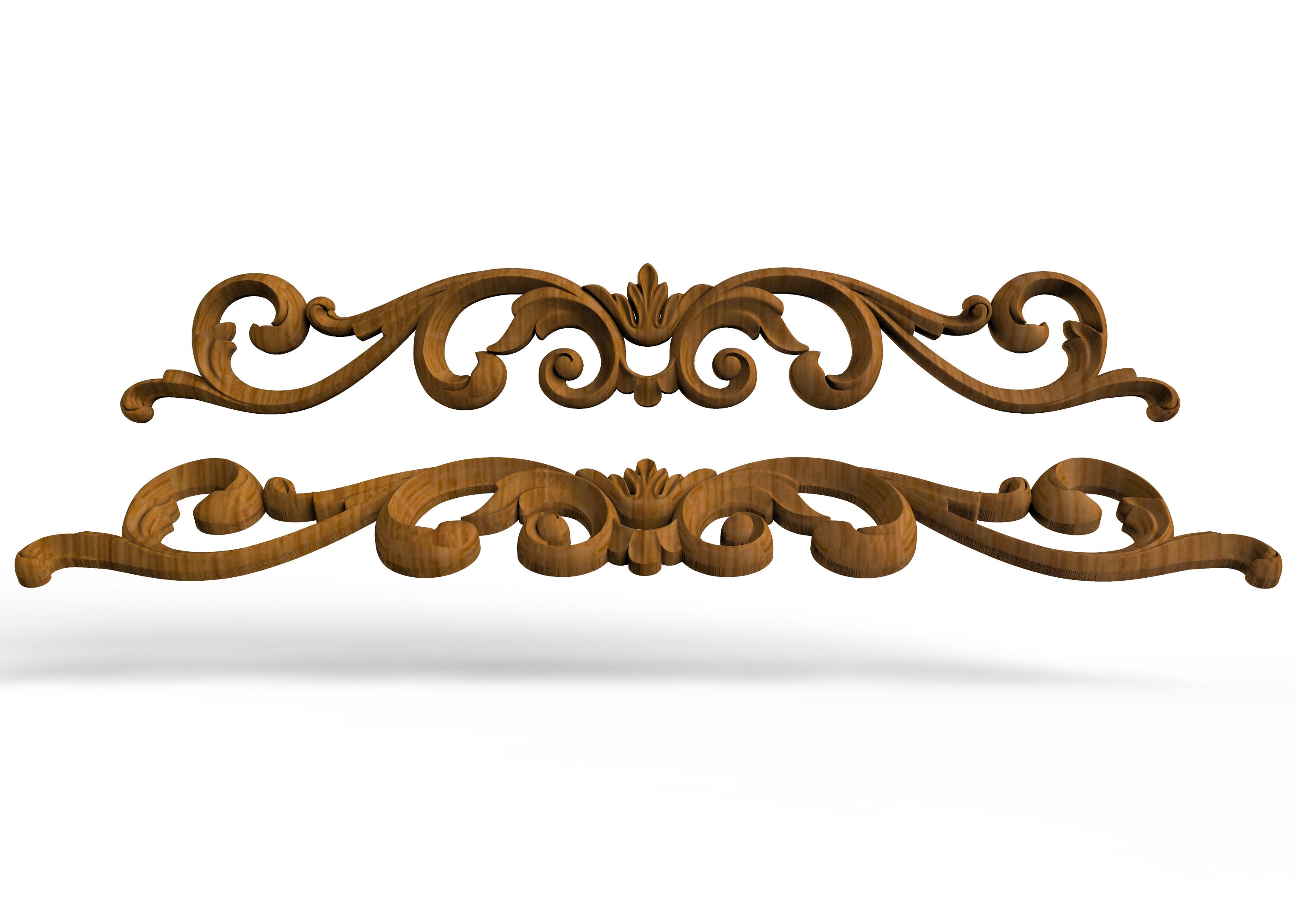 17 Furniture Wood Appliques Onlay Decor 129 Wood carved Etsy