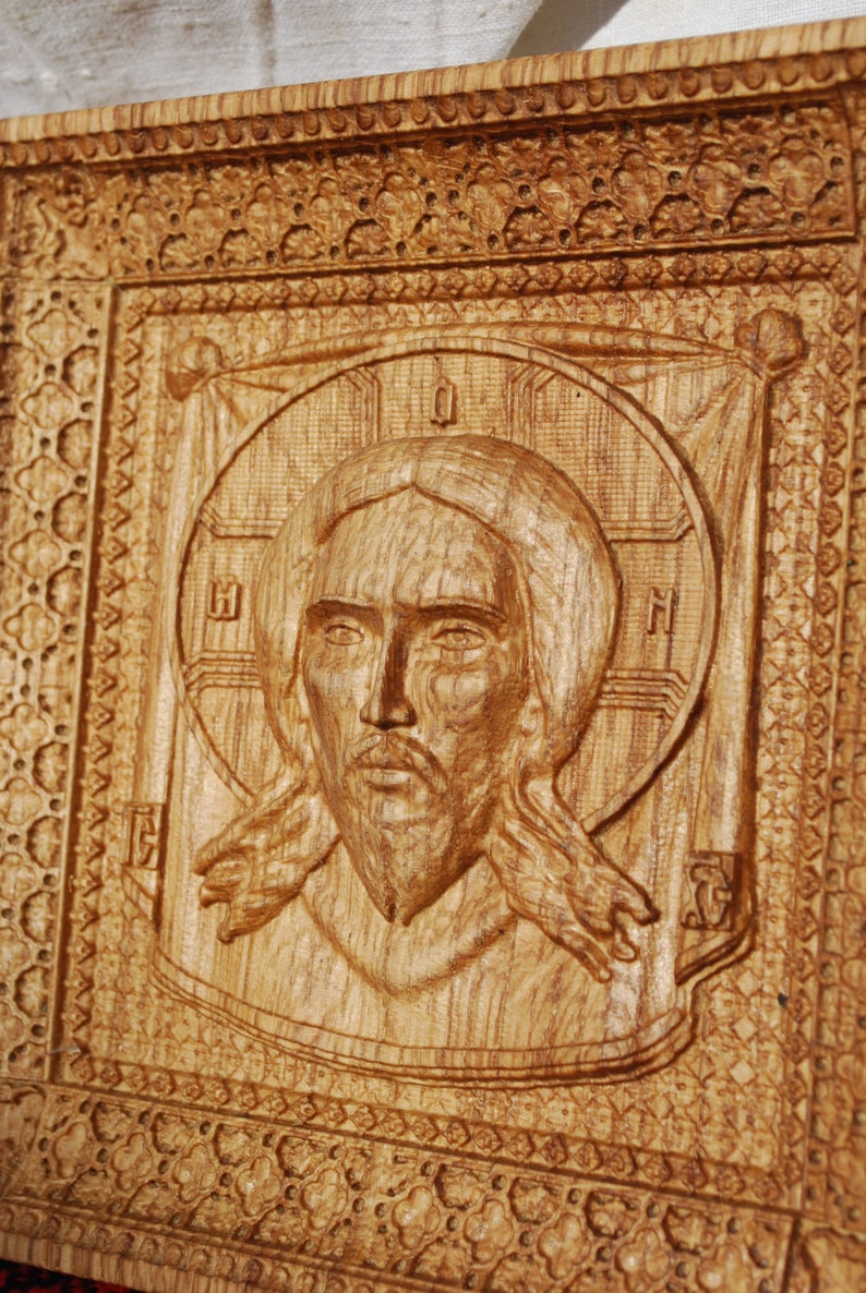 Wood carving religious icons Orthodox Christian gifts birthday Etsy