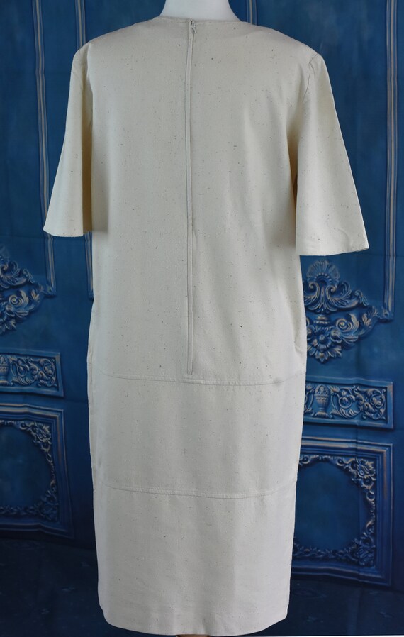 1980s Guy Laroche Silk Dress - image 4