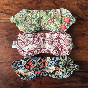 Sleep Masks in a choice of 3 William Morris fabrics. image 8
