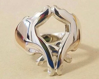 REGGAE Unity and Oneness Ring. Holy Trinity Symbol Seal of Solomon