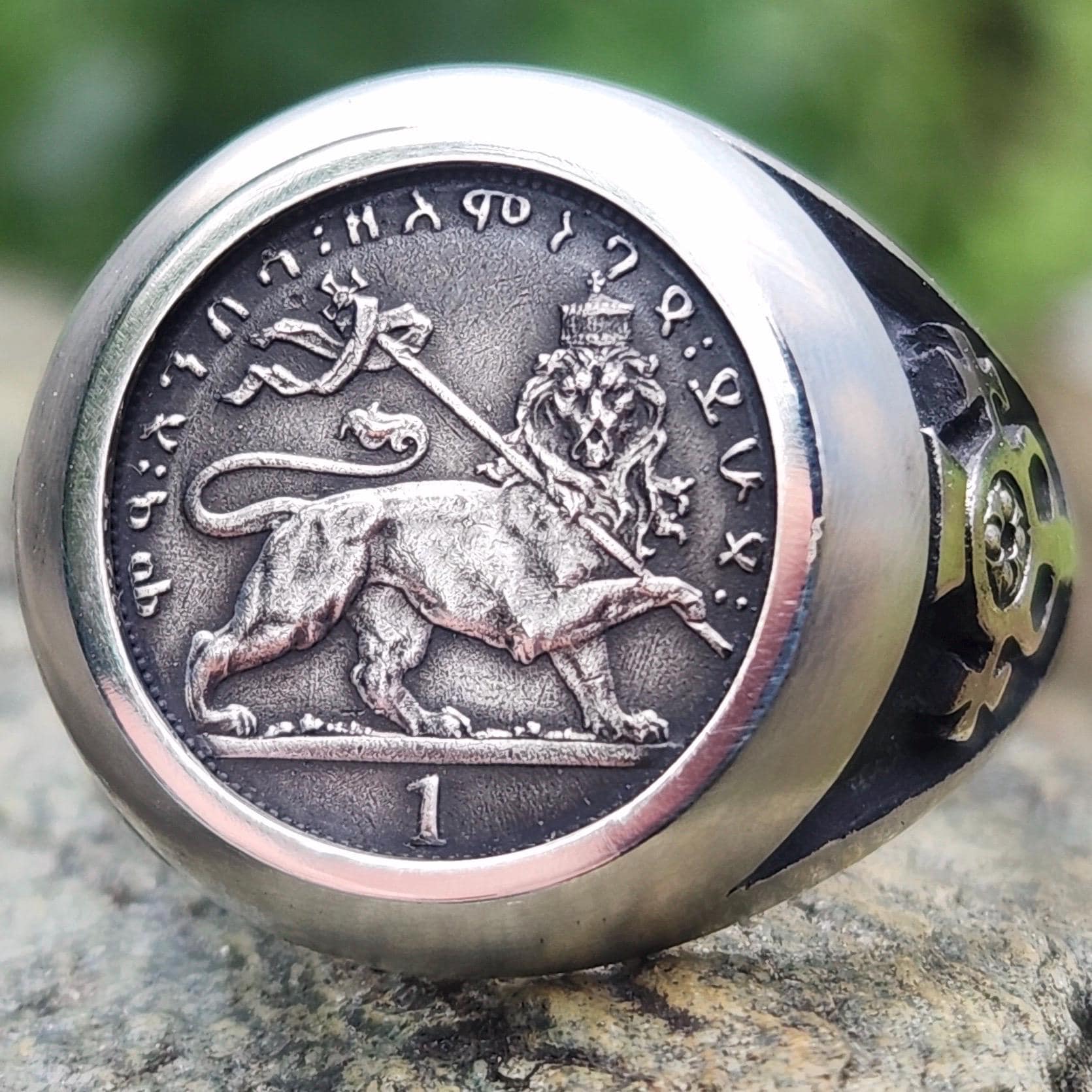 Lion of judah ring bob marley - Etsy 日本