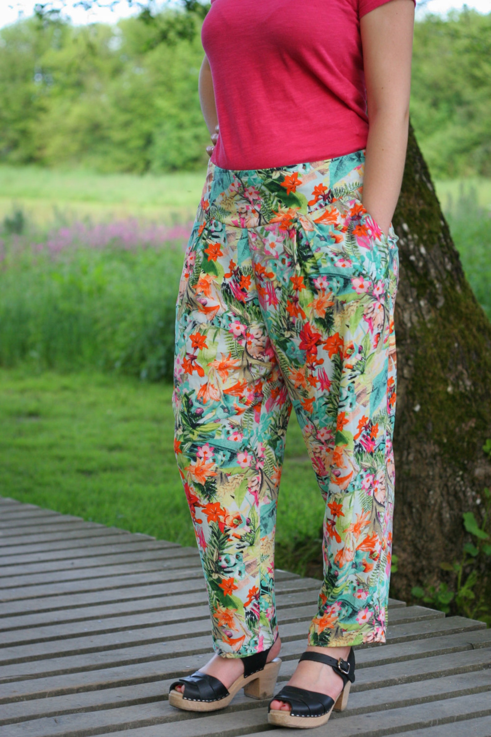 Amber Trousers PDF Sewing Pattern - Etsy
