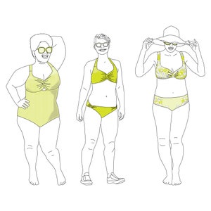 Nautilus Swimsuit & Bikini PDF Sewing Pattern image 8