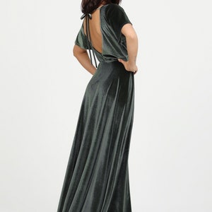 slim fit dress slacks Sage Velvet Dress – PSC