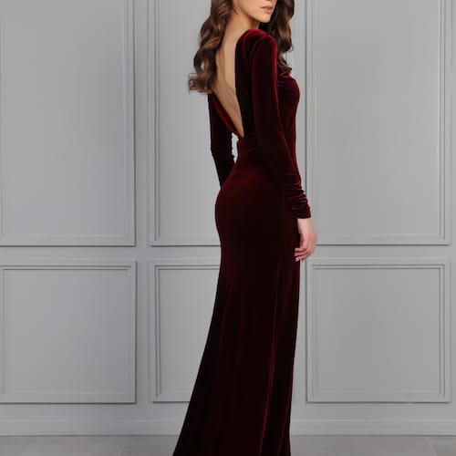 burgundy bridesmaid dresses mermaid Sexy Sweetheart Ruffles Burgundy Mermaid Bridesmaid Dress Women Weddin Siaoryne