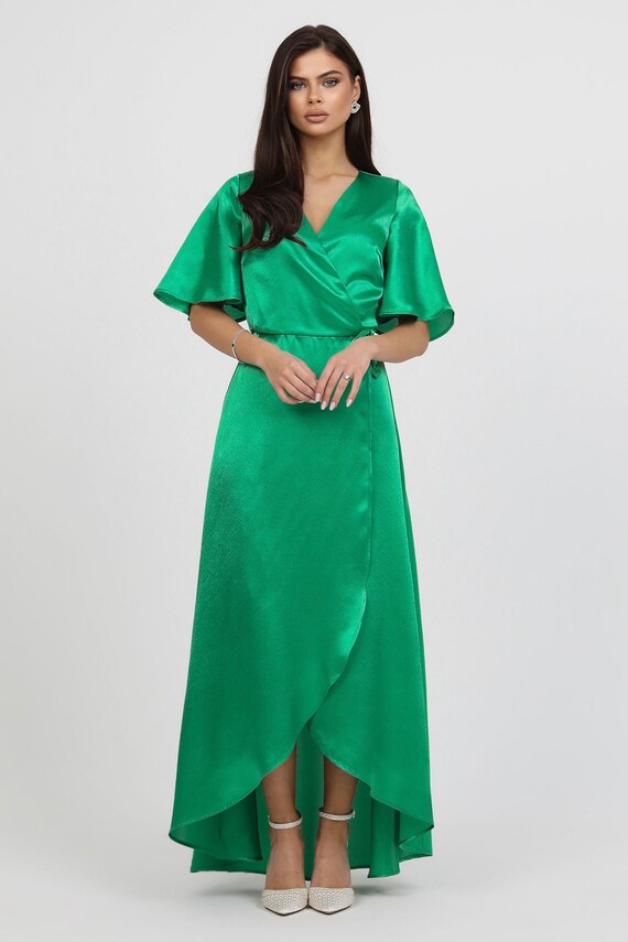 slim fit dress slacks Jovani 09154 - Long Crepe Mermaid Dress main image 0