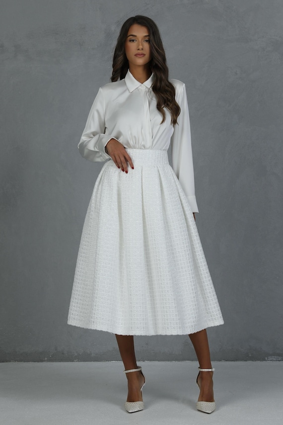 champagne midi dress with sleeves Champagne Church Dress 9079C-Champagne