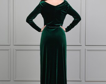 princess polly baby blue dress Green Velvet Bridesmaid Dresses main image 1