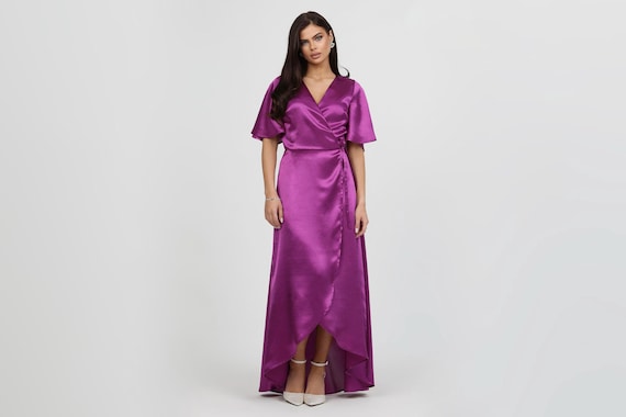 satin back crepe bridesmaid dresses Davids Bridal Champagne Crepe-Back Satin Spaghetti Strap Dress, 4, style F20095