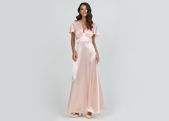 sachin and babi light blue dress Pink Wedding Guest Dresses for Women main image 1