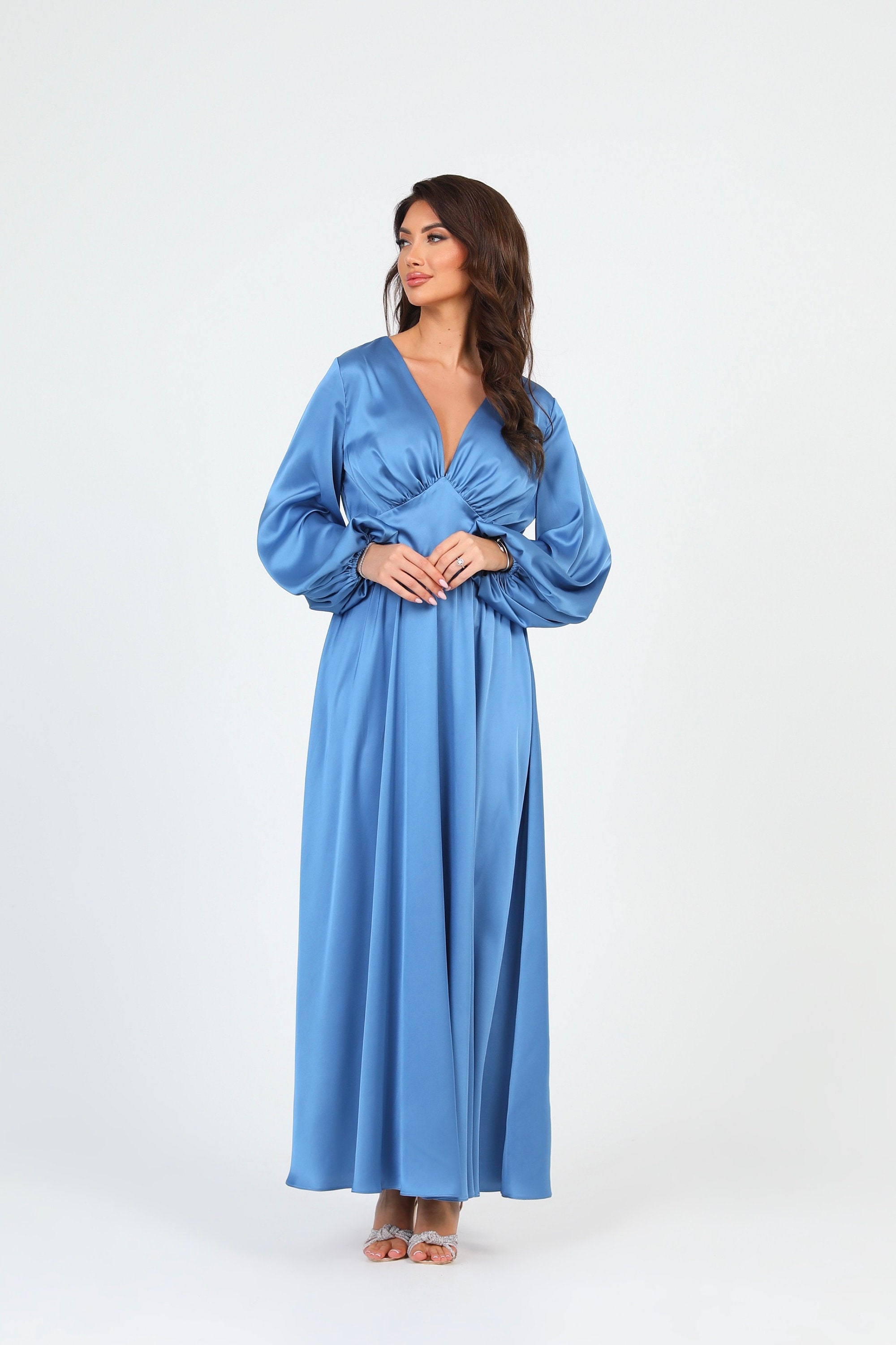 white maxi dress long sleeve Abby Lace SIZE:10 multi wear dress bridesmaid Rent Black Prairie Midi