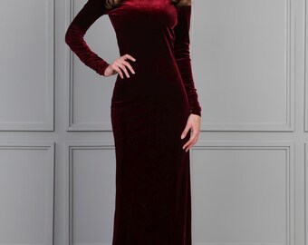 90s fancy dress Nana Jacqueline BETHANY VELVET DRESS main image 0