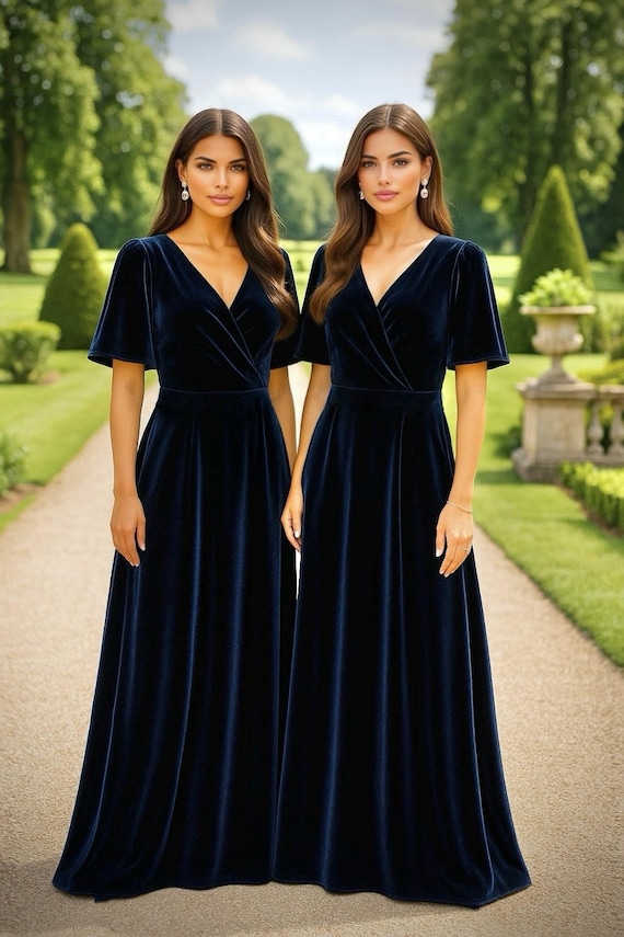 short sleeve velvet maxi dress Velvet Short Sleeve Maxi Dress