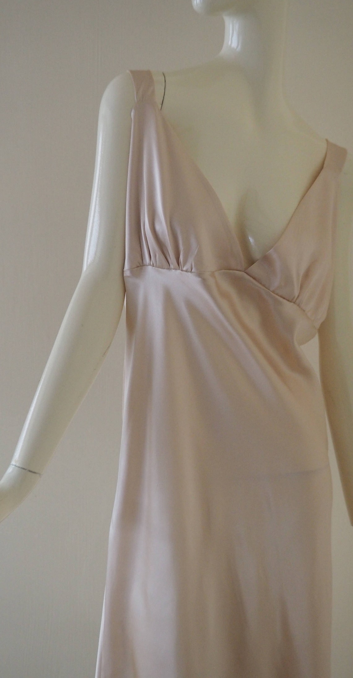 full length silk slip