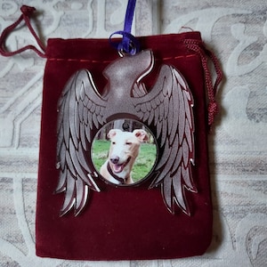 Angel Dog Personalised Decoration