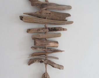 Large Driftwood Wall Art , Driftwood Wall Hanging Decor Beach Wall Art Driftwood Decor Coastal 31"/79 cm