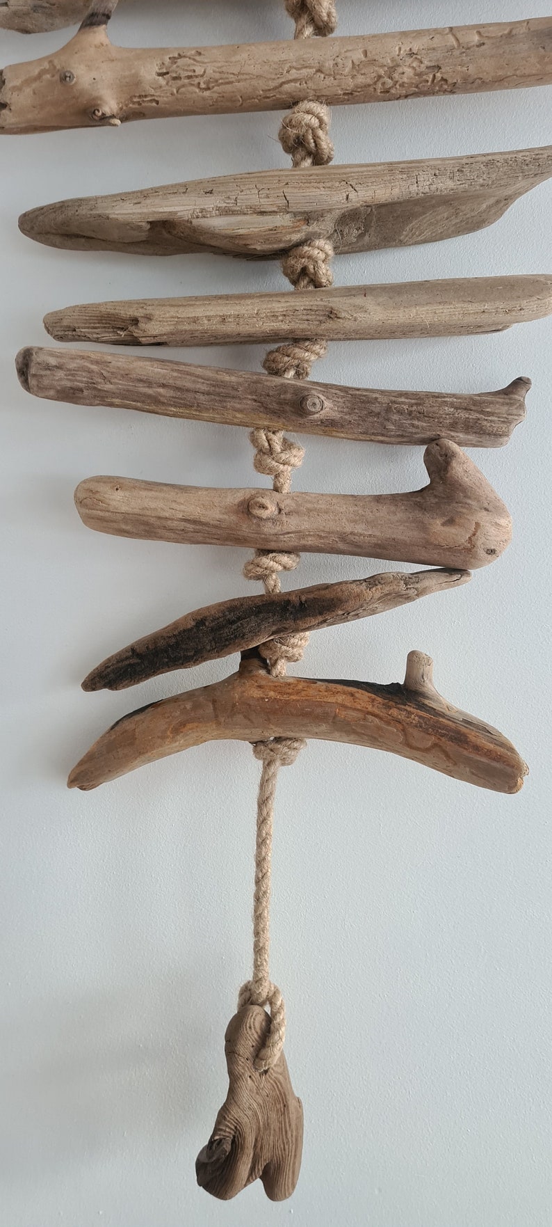 Driftwood Mobile Driftwood Wall Art Driftwood Garland Etsy