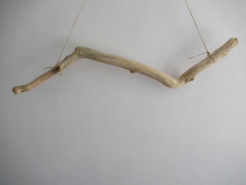 Branch DRIFTWOOD Art, Drift Wood Dowel, Driftwood Wall Hanging Art & Home Decoration 35 1/2 inches /90 cm image 7