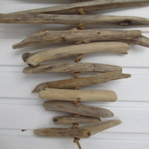 Amazing DRIFTWOOD Garland, Driftwood Wall Hanging Mobile Drift Wood Art Coastal Decor Beach Driftwood Wall Art 27&quot;/69 cm