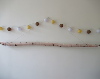 59" Large DRIFTWOOD Wall Decor Drift Wood Stick Driftwood Branch DIY Picture Display Air Plant Holder Macrame Wall Hanging
