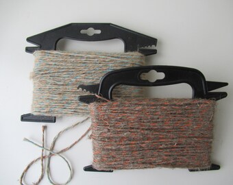 2 spoelen natuurlijk jute koord dubbel jute touw 2 mm polyamide en jute koord gedraaid koord jute touw 300 voet/100 Yards/92 meter